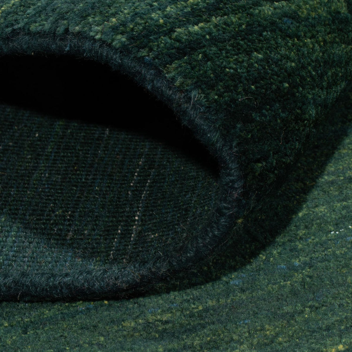 Gabbeh tapijt - Perzisch - 157 x 109 cm - donkergroen