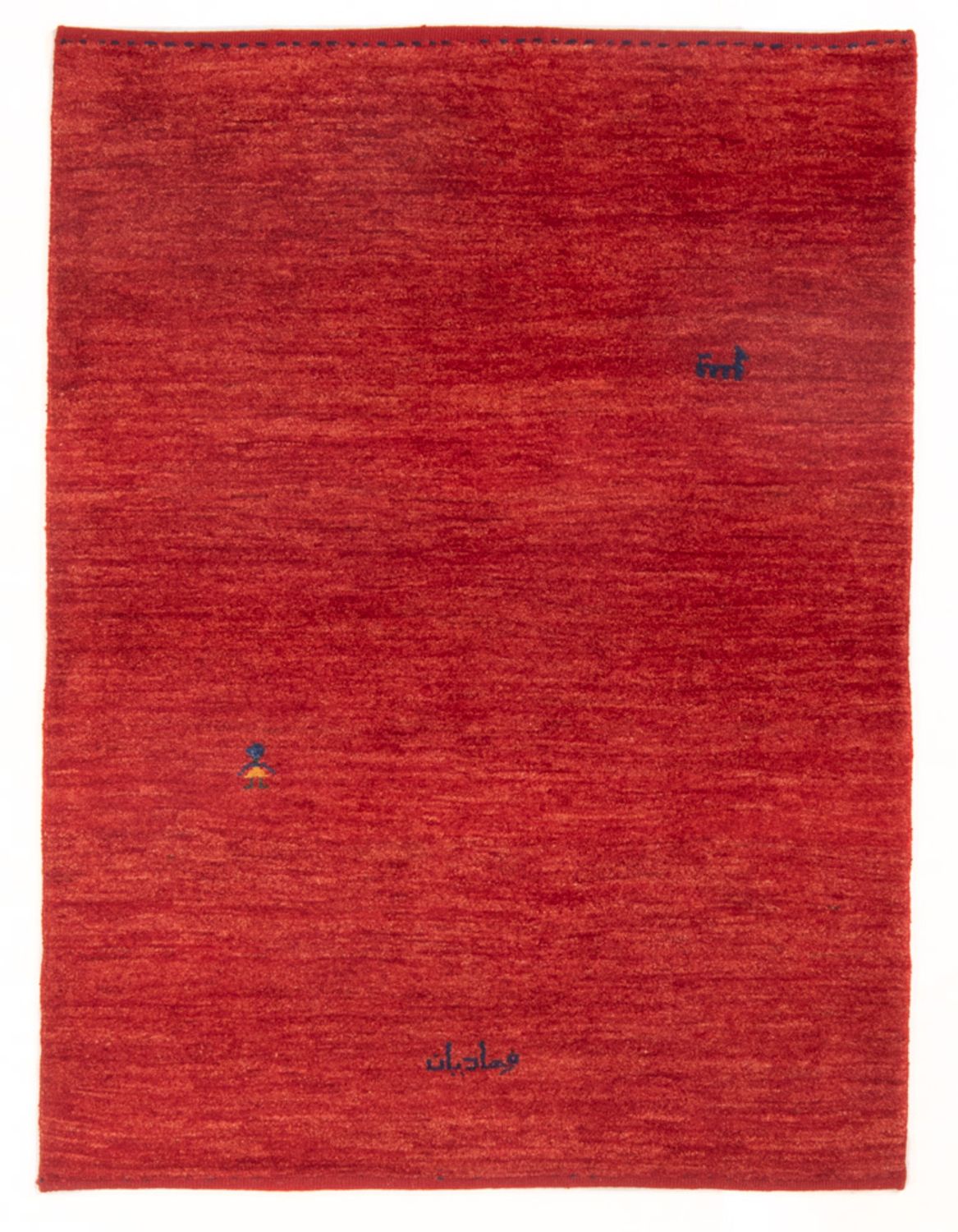 Gabbeh tapijt - Perzisch - 145 x 100 cm - rood
