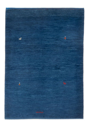 Gabbeh tapijt - Perzisch - 160 x 107 cm - donkerblauw