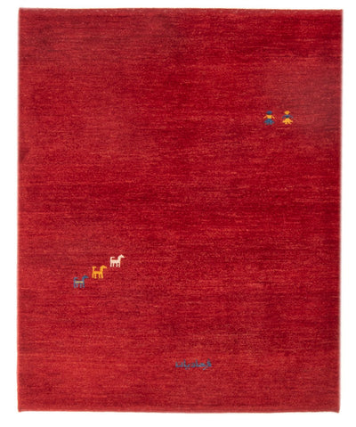 Perzische Gabbeh Tapijt 103x145cm - Perserteppich Wollteppich