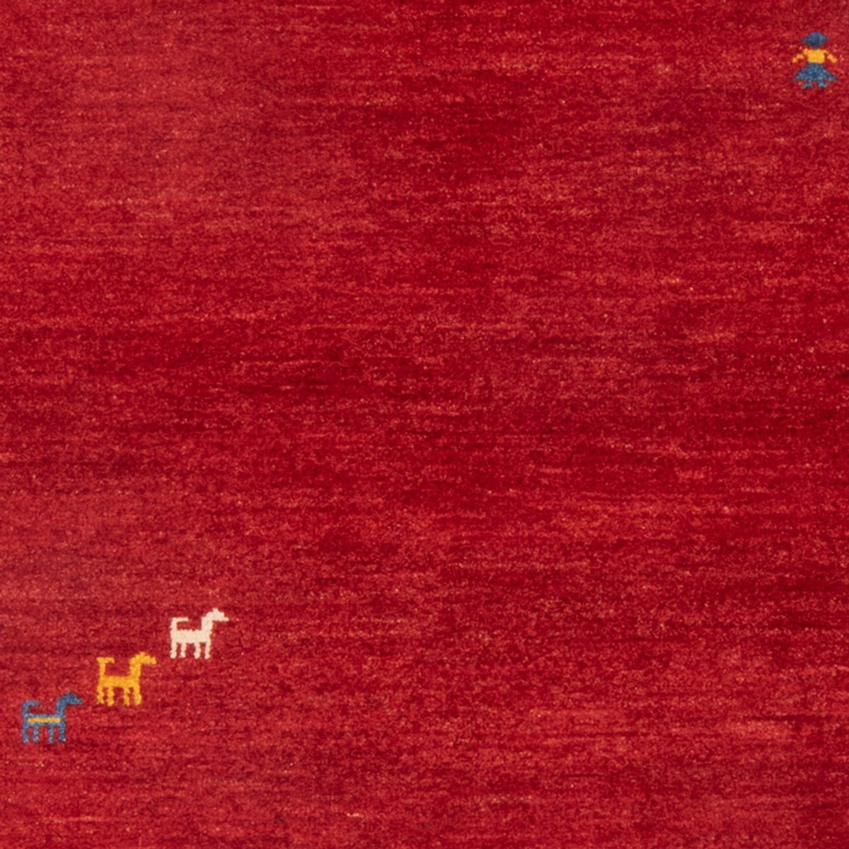 Gabbeh tapijt - Perzisch - 145 x 103 cm - rood