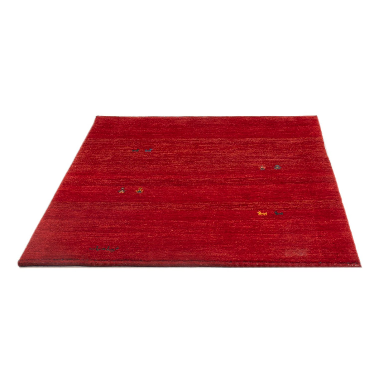 Gabbeh tapijt - Perzisch - 142 x 108 cm - rood