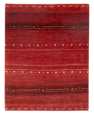 Gabbeh tapijt - Perzisch - 140 x 102 cm - donkerrood