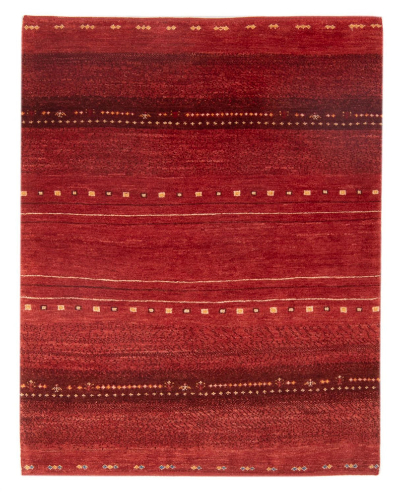 Gabbeh tapijt - Perzisch - 140 x 102 cm - donkerrood