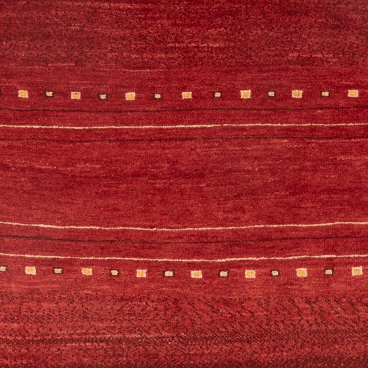 Gabbeh tapijt - Perzisch - 140 x 102 cm - donkerrood
