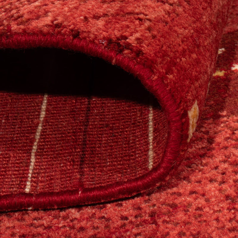 Gabbeh tapijt - Perzisch - 140 x 102 cm - donkerrood