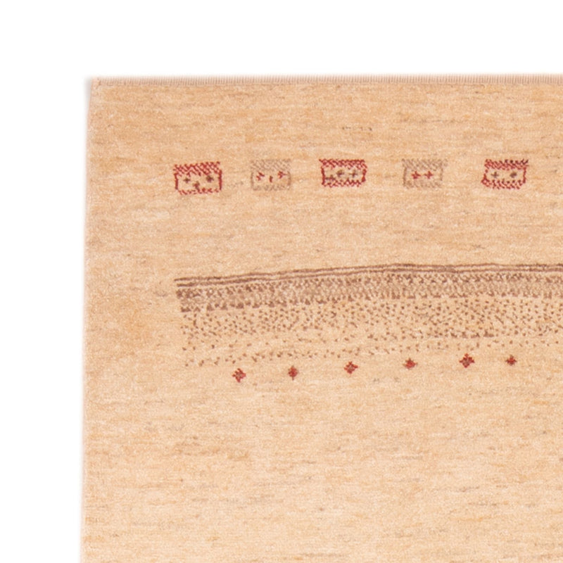 Gabbeh tapijt - Perzisch - 153 x 111 cm - licht beige