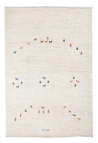 Perzische Gabbeh Tapijt 126x178cm - Perserteppich Wollteppich