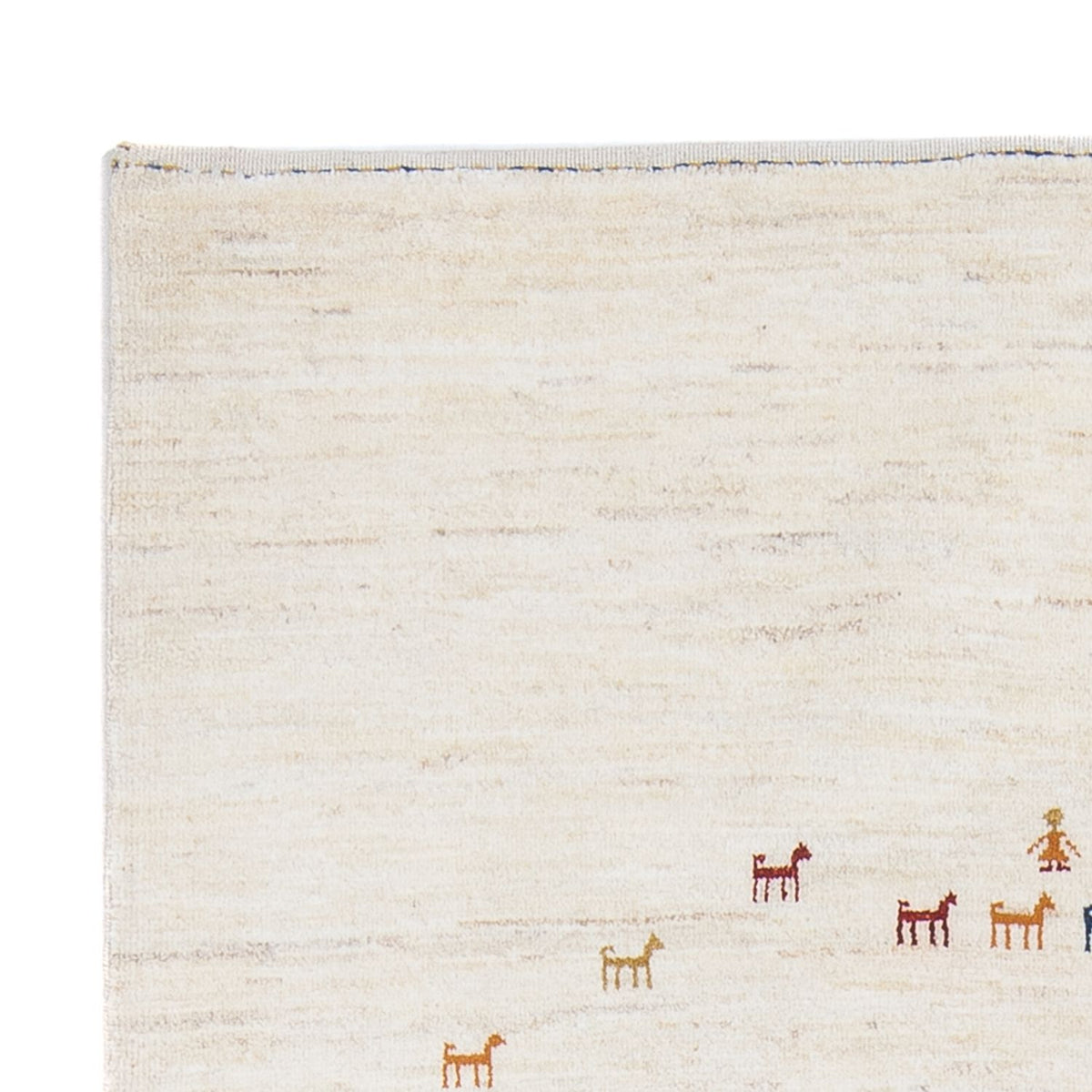 Gabbeh tapijt - Perzisch - 178 x 126 cm - beige