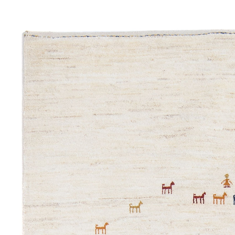 Gabbeh tapijt - Perzisch - 178 x 126 cm - beige