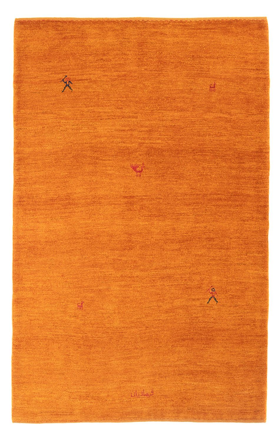 Gabbeh tapijt - Perzisch - 176 x 116 cm - oranje