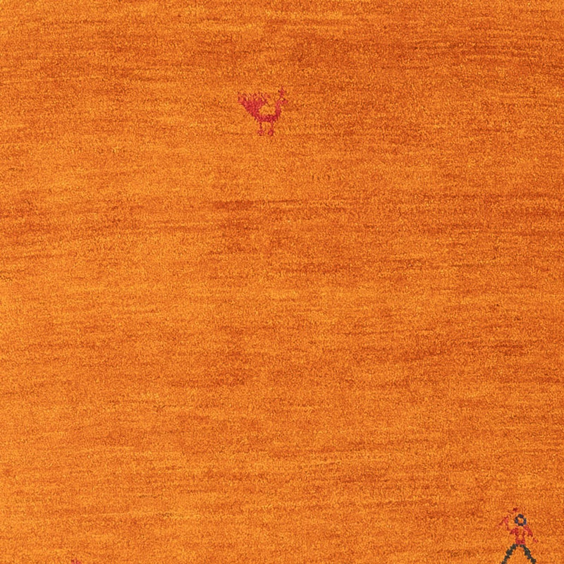 Gabbeh tapijt - Perzisch - 176 x 116 cm - oranje