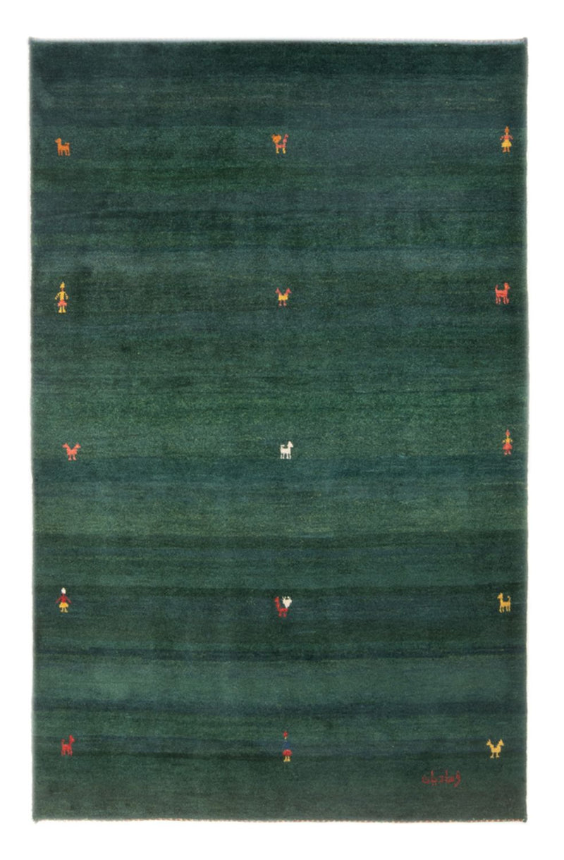 Gabbeh tapijt - Perzisch - 183 x 113 cm - groen