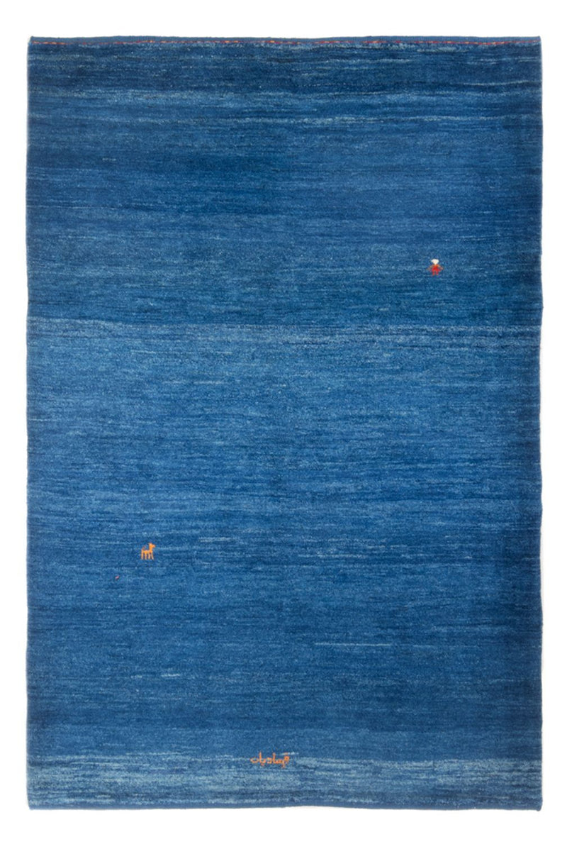 Gabbeh tapijt - Perzisch - 184 x 122 cm - zee blauw