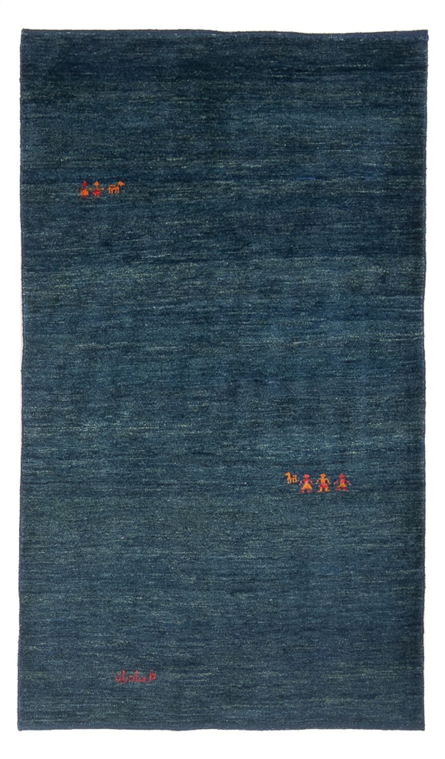 Gabbeh tapijt - Perzisch - 193 x 119 cm - donkerblauw