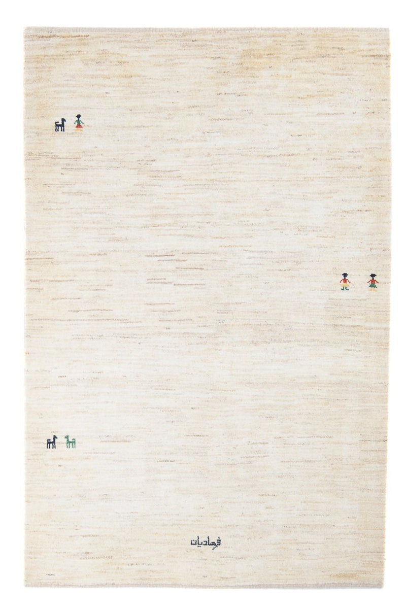 Gabbeh tapijt - Perzisch - 177 x 121 cm - beige