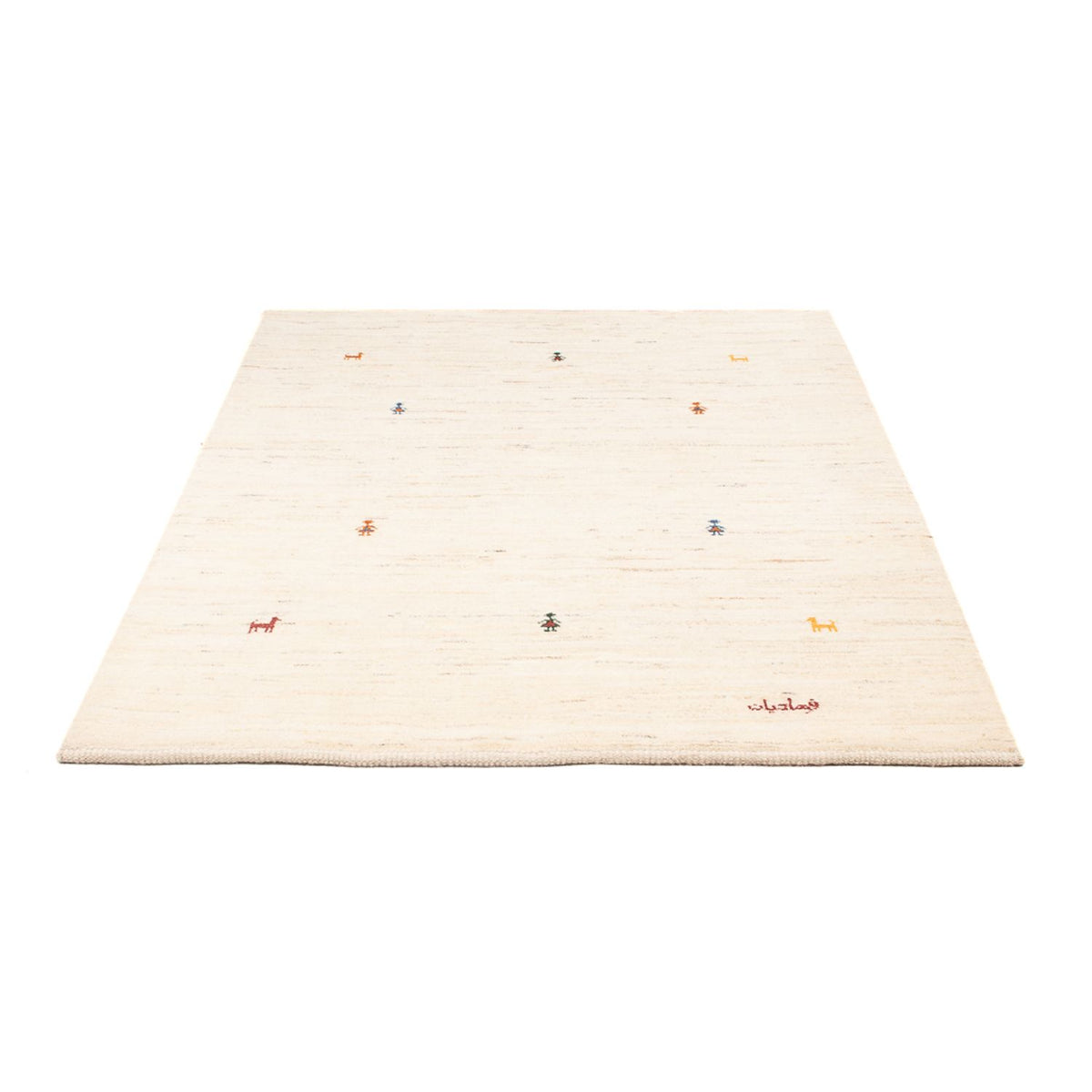 Gabbeh tapijt - Perzisch - 175 x 121 cm - beige