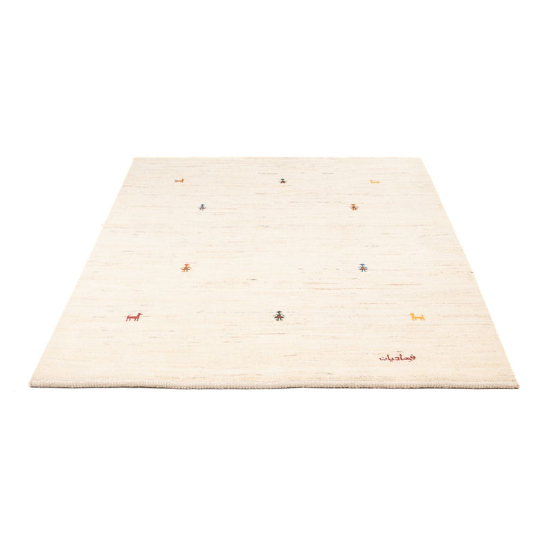 Gabbeh tapijt - Perzisch - 175 x 121 cm - beige