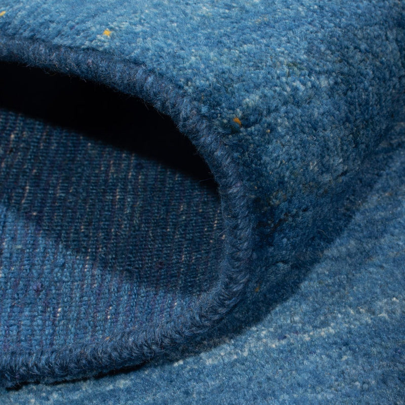 Gabbeh tapijt - Perzisch - 140 x 102 cm - zee blauw