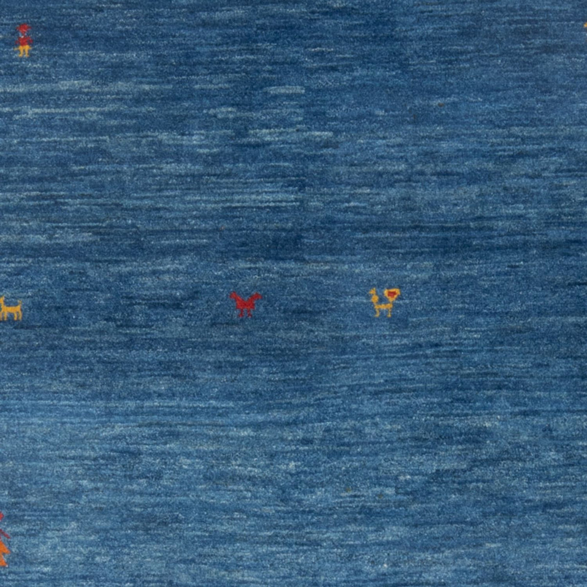 Gabbeh tapijt - Perzisch - 144 x 96 cm - zee blauw