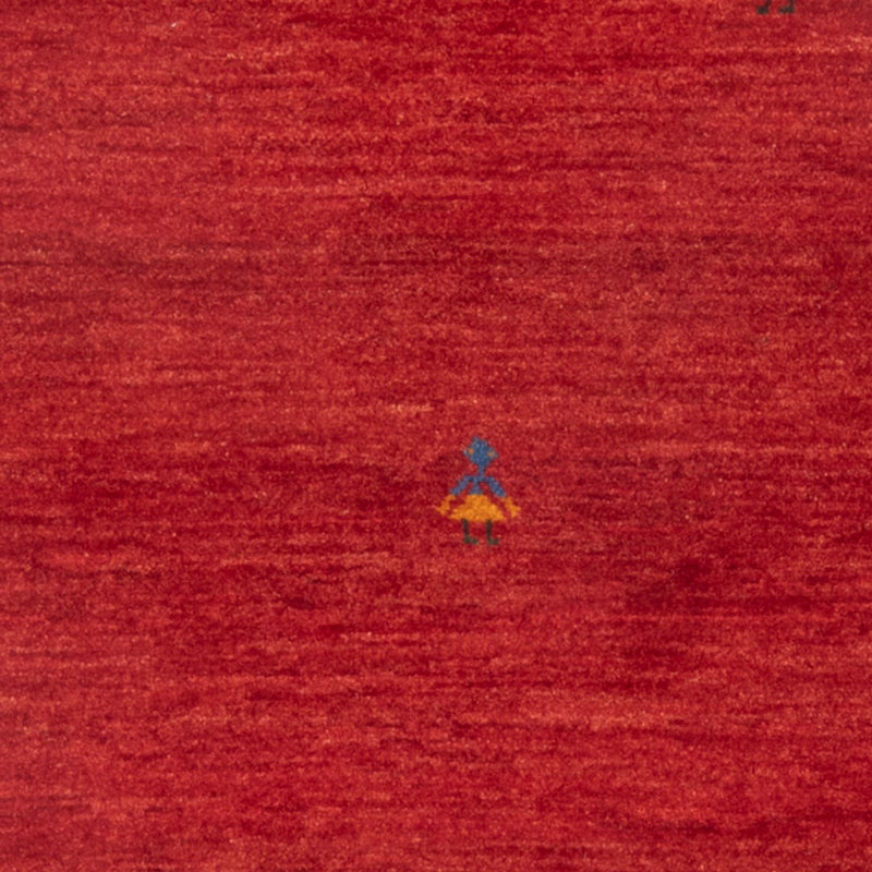 Gabbeh tapijt - Perzisch - 145 x 96 cm - rood