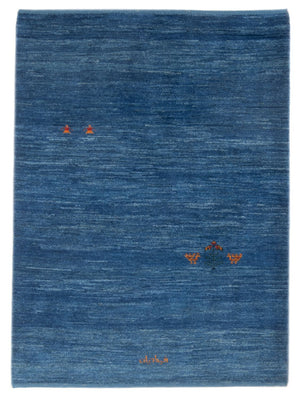 Gabbeh tapijt - Perzisch - 147 x 102 cm - zee blauw