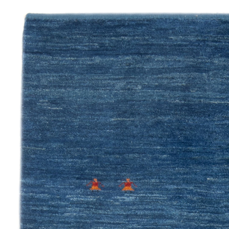 Gabbeh tapijt - Perzisch - 147 x 102 cm - zee blauw