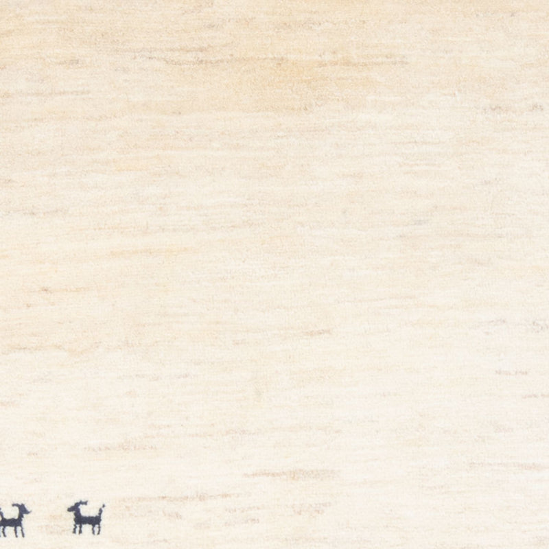 Gabbeh tapijt - Perzisch - 150 x 102 cm - wit  crème