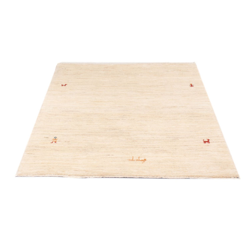 Gabbeh tapijt - Perzisch - 148 x 100 cm - licht beige