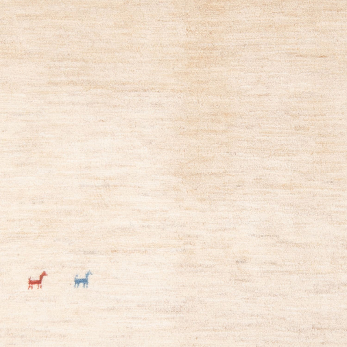 Gabbeh tapijt - Perzisch - 158 x 108 cm - licht beige