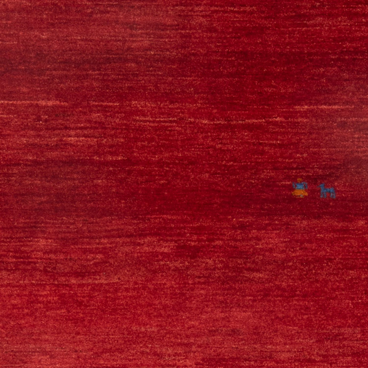 Gabbeh tapijt - Perzisch - 147 x 101 cm - donkerrood