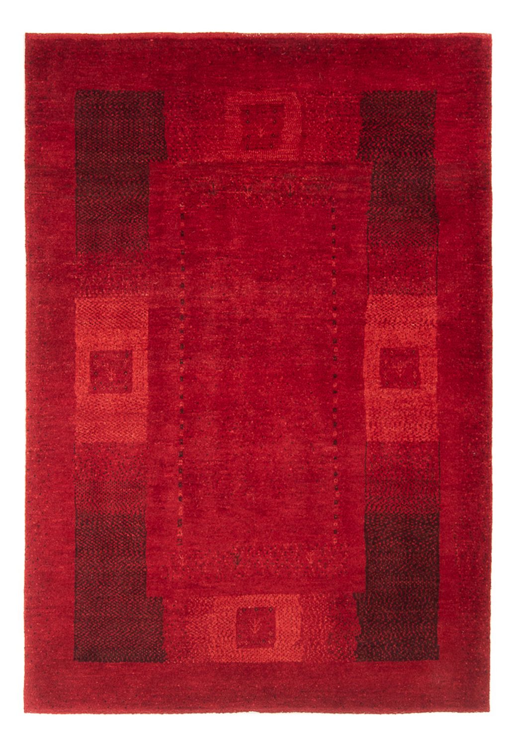 Gabbeh tapijt - Perzisch - 180 x 127 cm - donkerrood