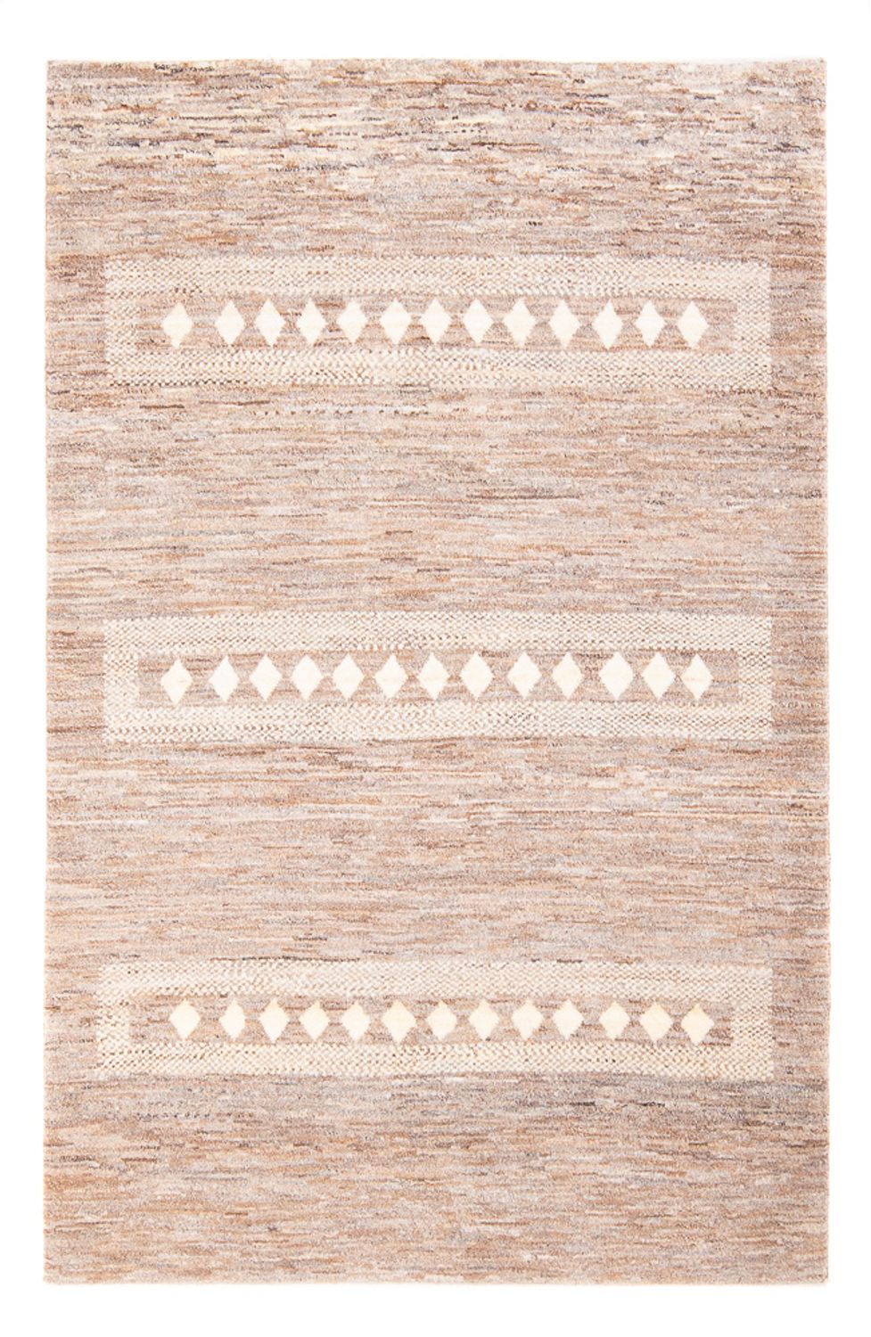 Gabbeh tapijt - Perzisch - 180 x 120 cm - donker beige