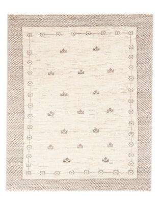 Gabbeh tapijt - Perzisch - 145 x 96 cm - licht beige