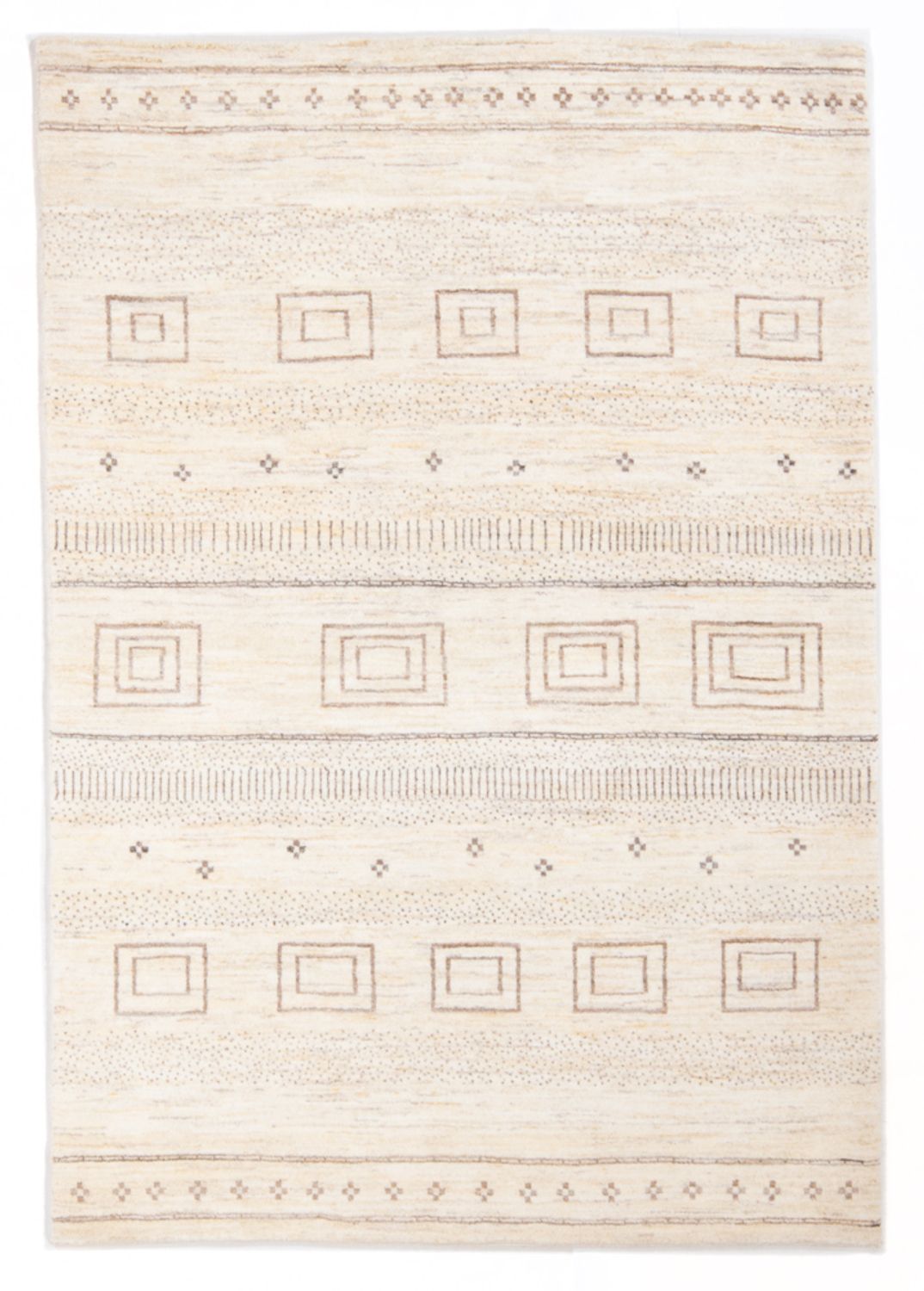 Gabbeh tapijt - Perzisch - 175 x 120 cm - licht beige
