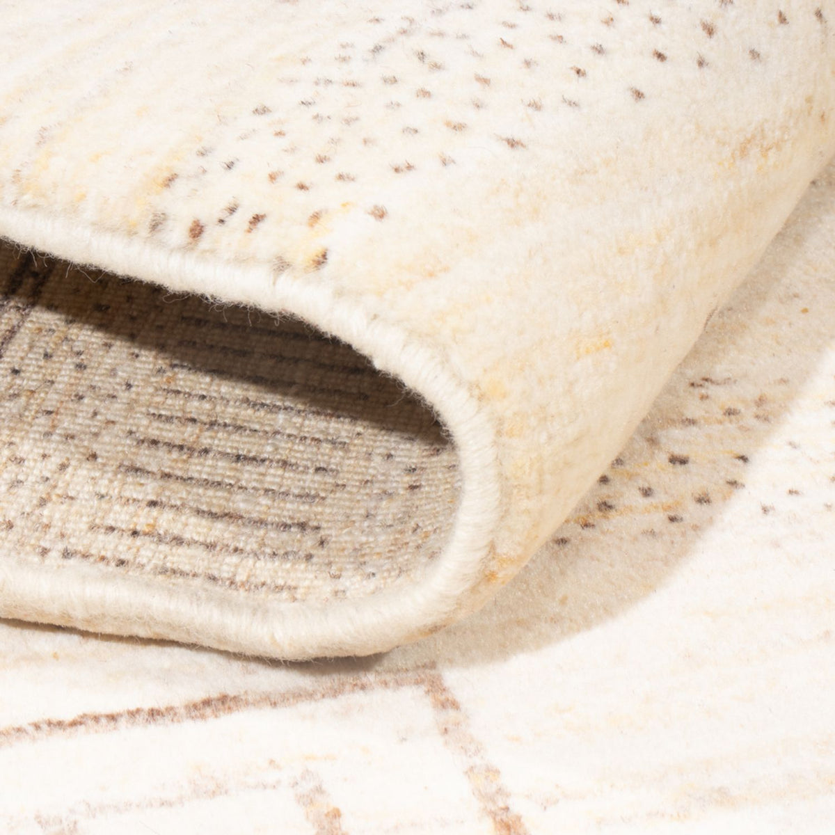 Gabbeh tapijt - Perzisch - 175 x 120 cm - licht beige