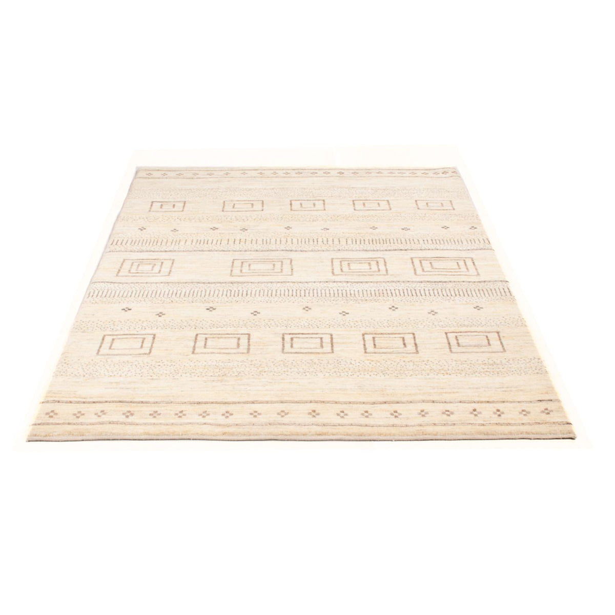 Gabbeh tapijt - Perzisch - 175 x 120 cm - licht beige