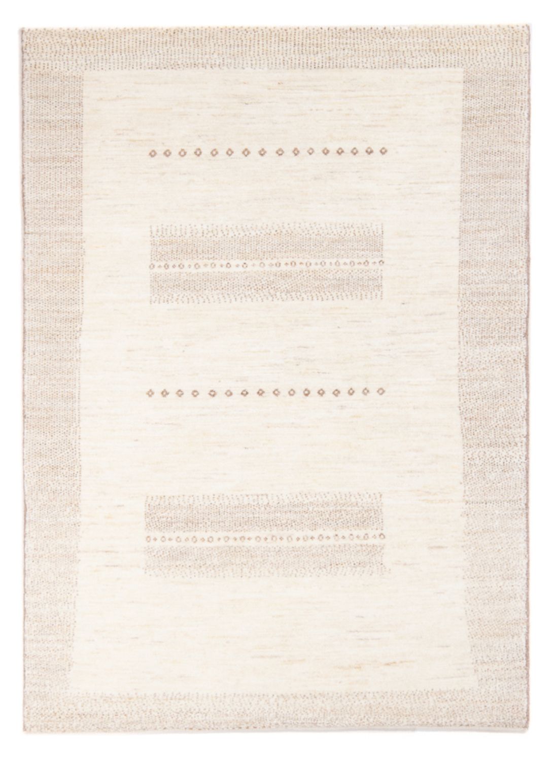Gabbeh tapijt - Perzisch - 151 x 100 cm - licht beige