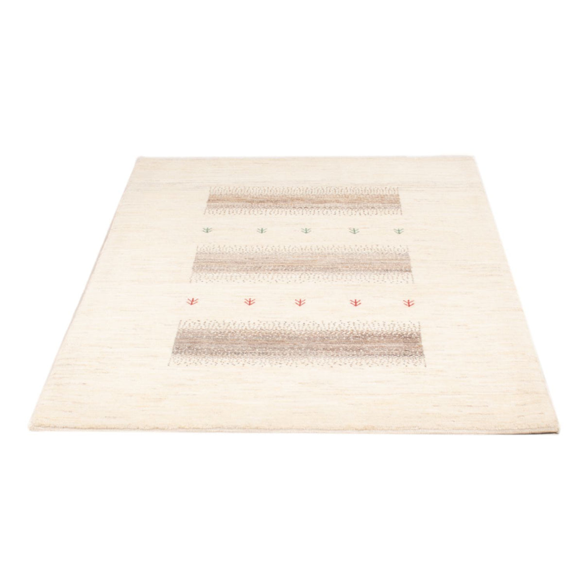Gabbeh tapijt - Perzisch - 147 x 100 cm - licht beige