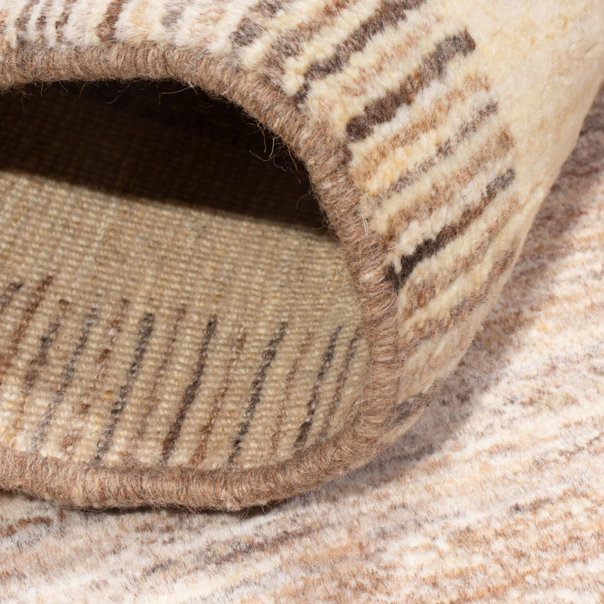 Gabbeh tapijt - Perzisch - 149 x 101 cm - lichtbruin