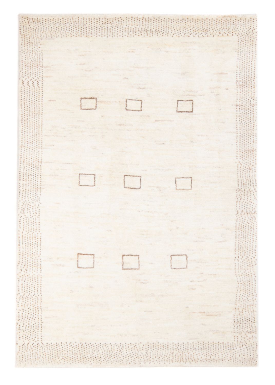 Gabbeh tapijt - Perzisch - 157 x 95 cm - licht beige