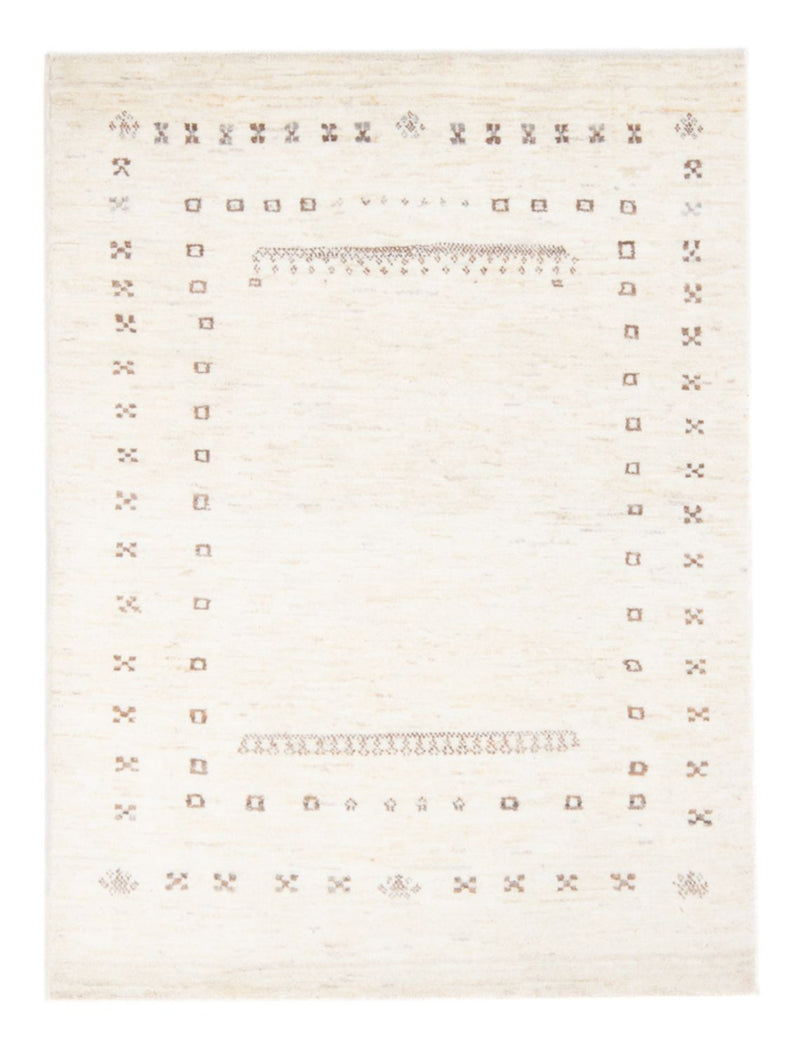 Gabbeh tapijt - Perzisch - 144 x 97 cm - licht beige