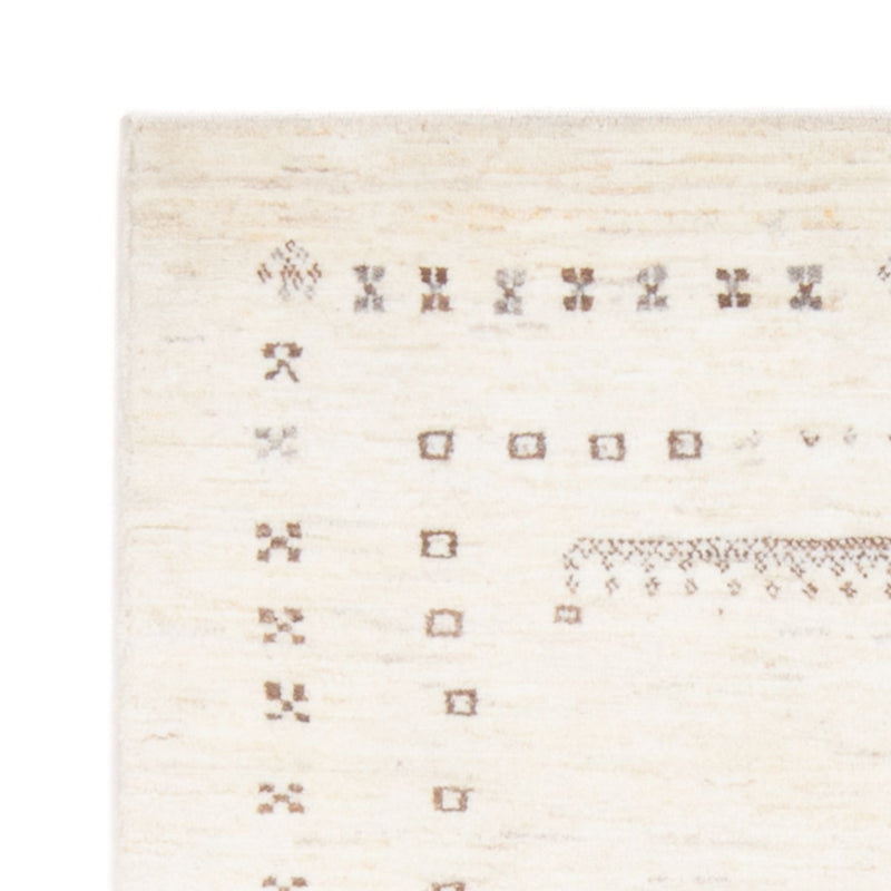 Gabbeh tapijt - Perzisch - 144 x 97 cm - licht beige