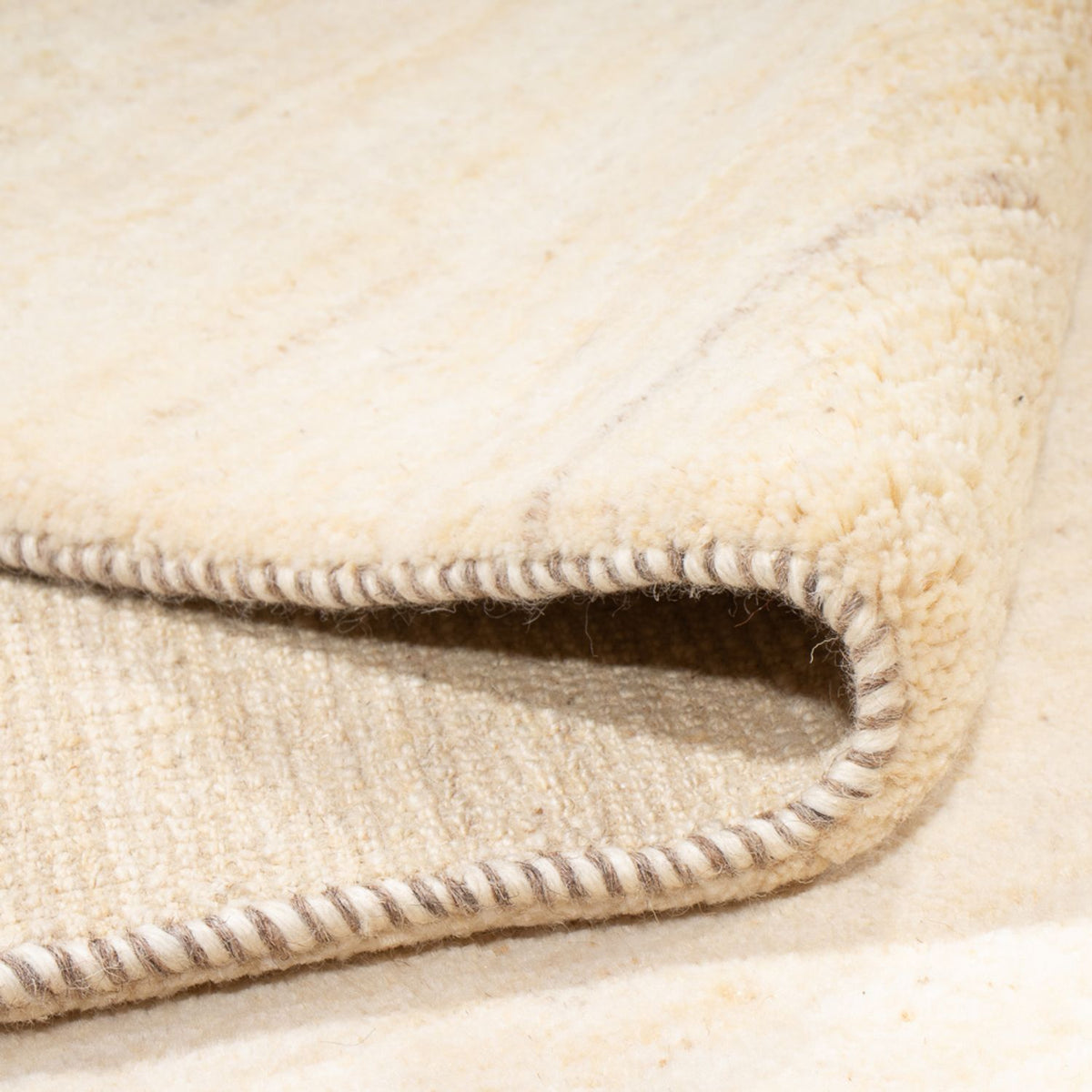 Gabbeh tapijt - Perzisch - 280 x 257 cm - licht beige