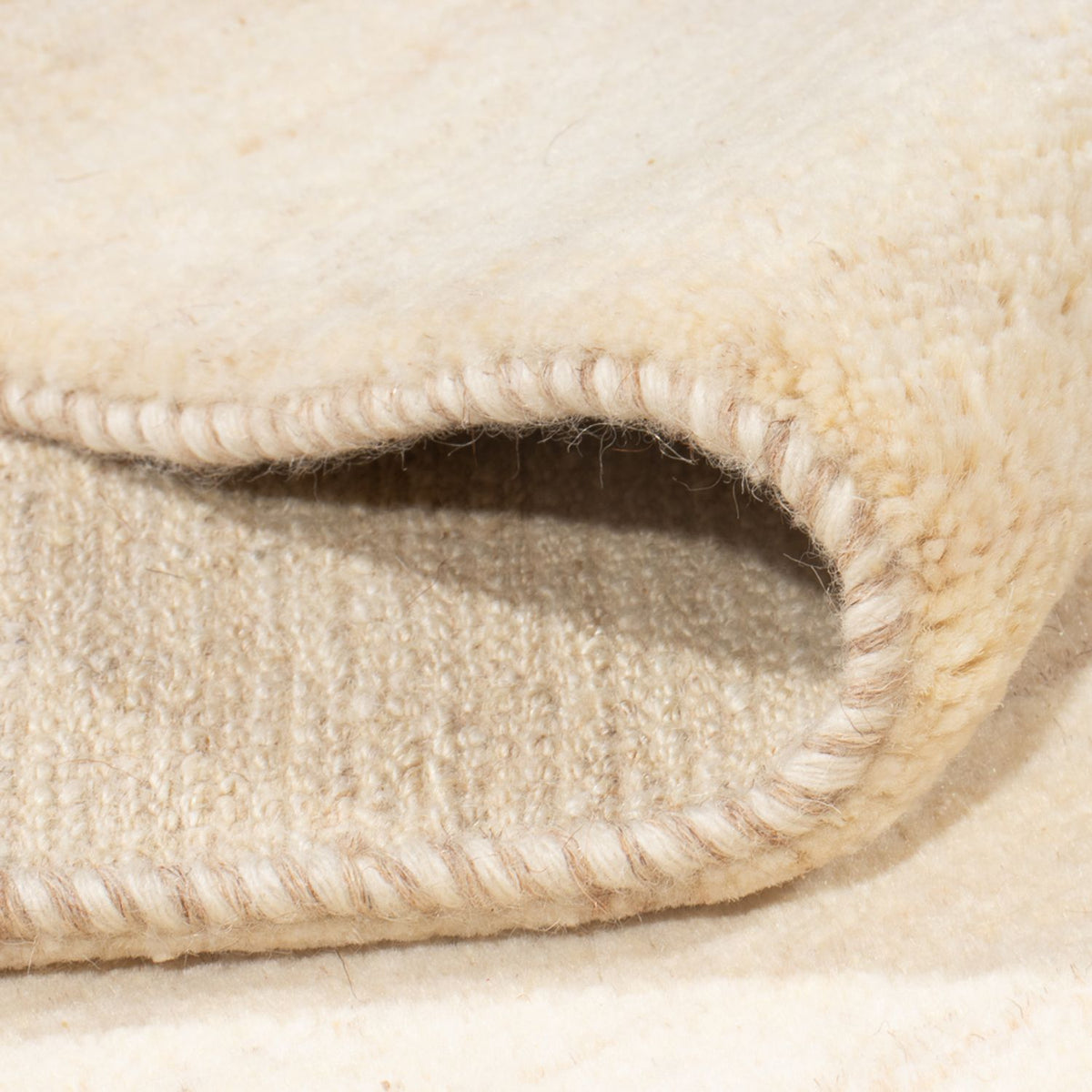 Gabbeh tapijt - Perzisch - 238 x 166 cm - licht beige