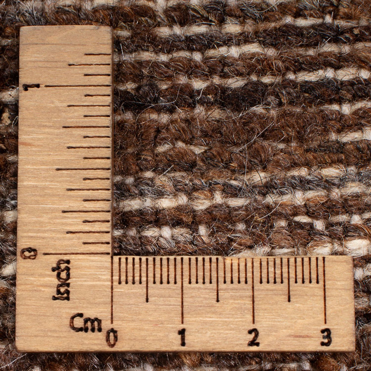 Gabbeh tapijt - Perzisch - 192 x 160 cm - donkerbruin