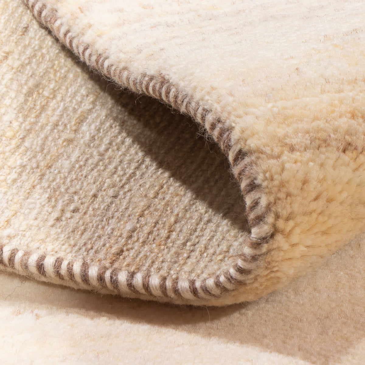 Gabbeh tapijt - Perzisch - 89 x 58 cm - beige