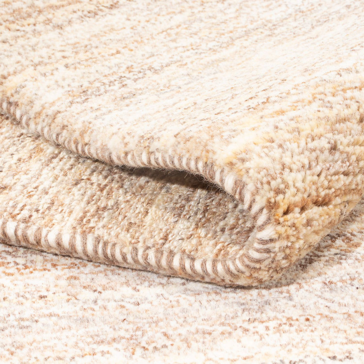 Gabbeh tapijt - Perzisch - 149 x 99 cm - donker beige