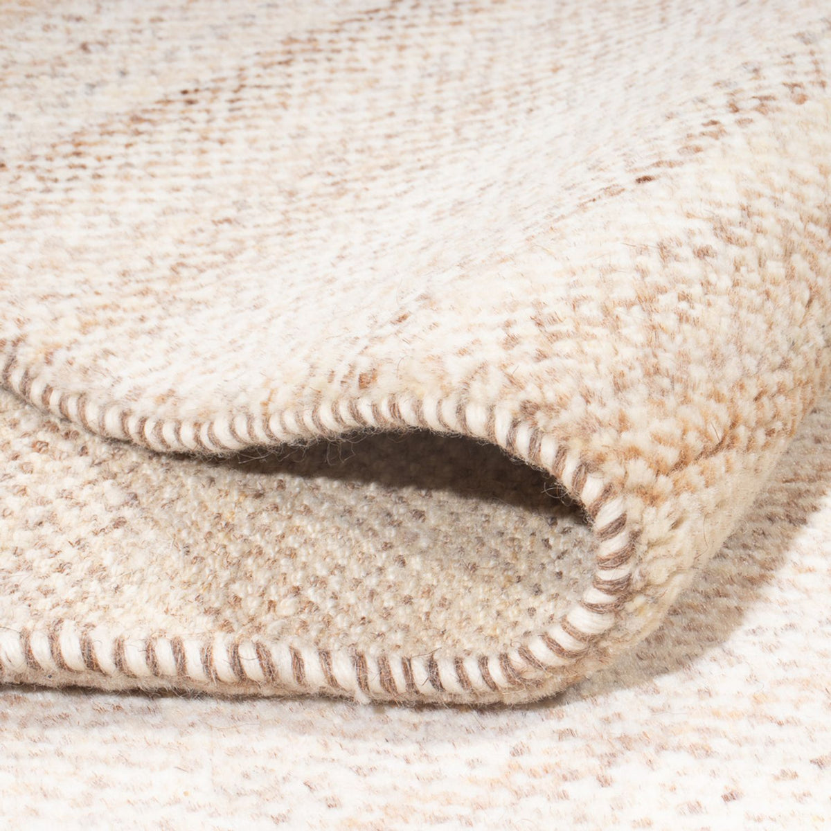 Gabbeh tapijt - Perzisch - 206 x 151 cm - licht beige