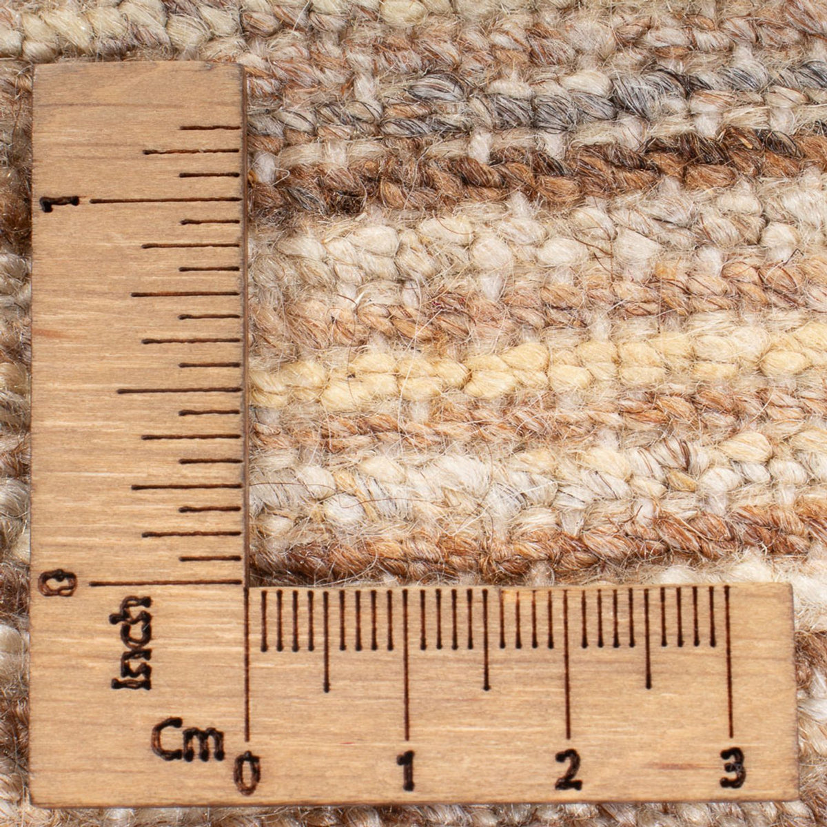 Gabbeh tapijt - Perzisch vierkant  - 184 x 158 cm - licht beige